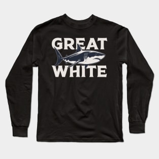 Great White Shark Long Sleeve T-Shirt